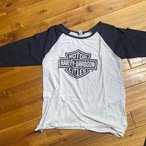 Harley-Davidson 3/4 sleeve shirt